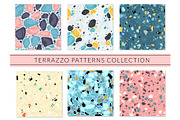 Terrazzo seamless pattern. Italian