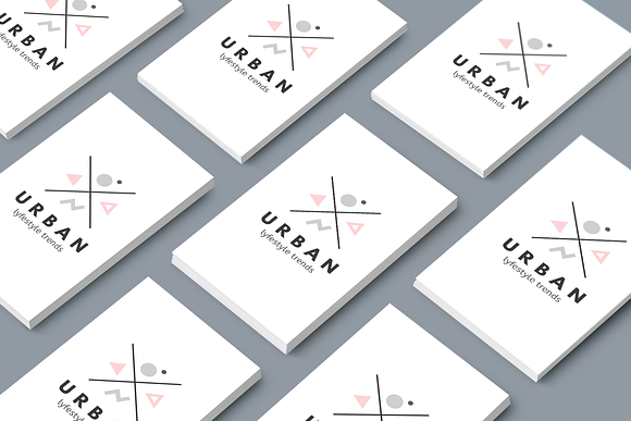 Urban business cards - 6 Designs in Business Card Templates - product preview 6