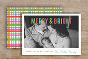 Colorful Holiday Card Template