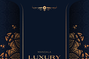Luxury mandala background