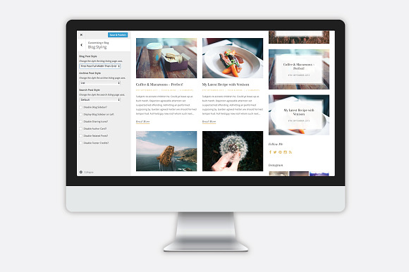 Medley - Beautiful WP Blogging Theme in WordPress Blog Themes - product preview 2
