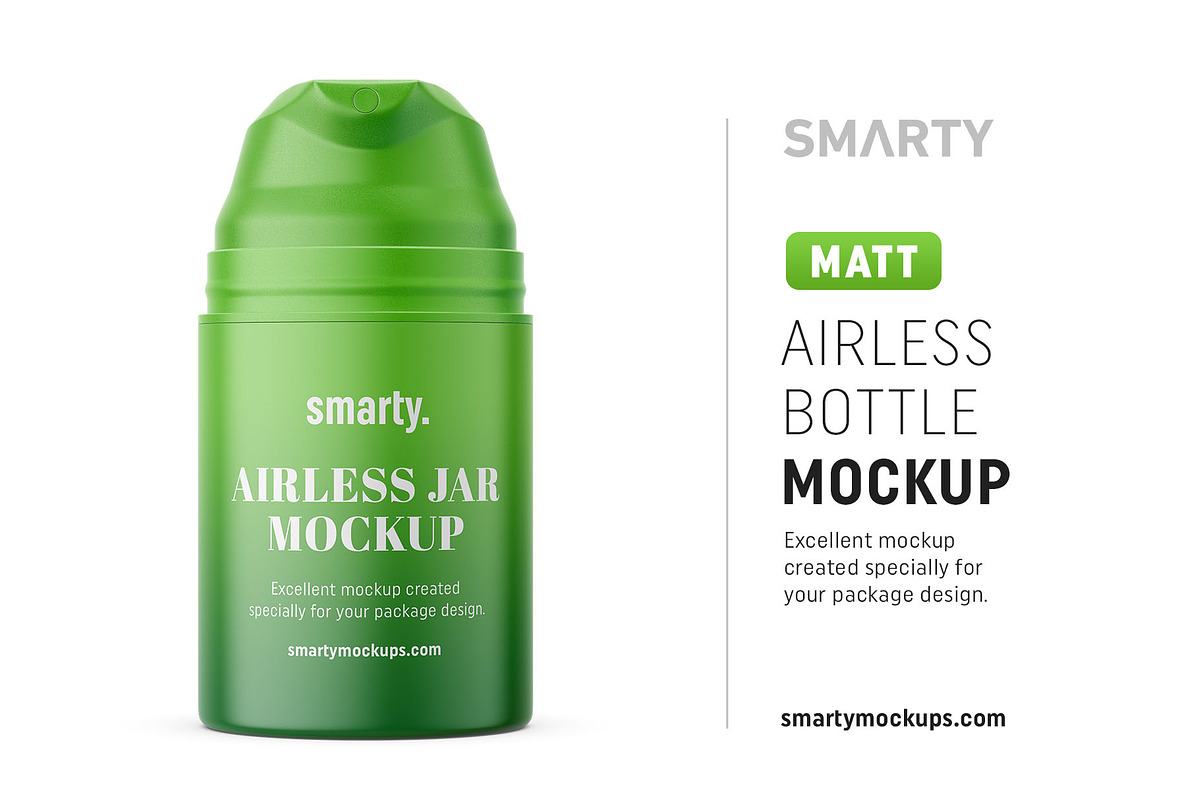 Airless bottle mockup in Product Mockups - product preview 8