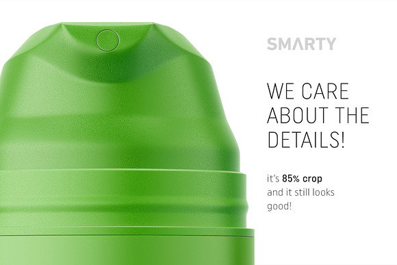 Airless bottle mockup in Product Mockups - product preview 3