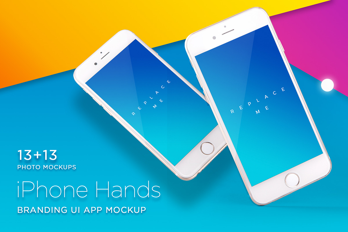 iPhone Mock-up Brending Templates in Scene Creator Mockups - product preview 8