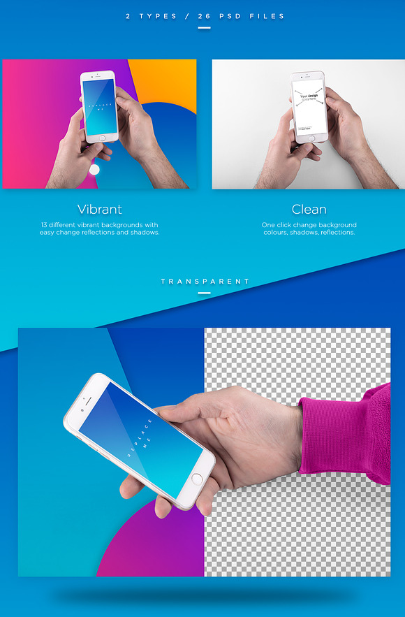 iPhone Mock-up Brending Templates in Scene Creator Mockups - product preview 2