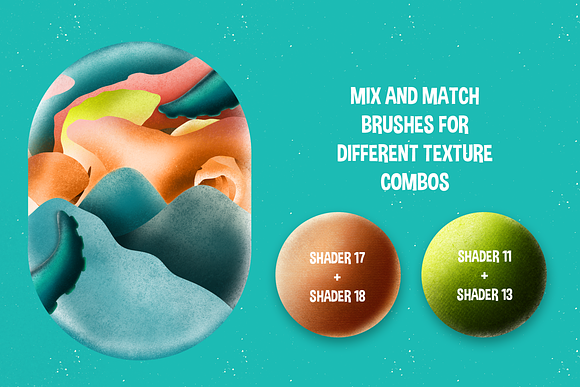 SHADER BRUSHES FOR PROCREATE in Add-Ons - product preview 3