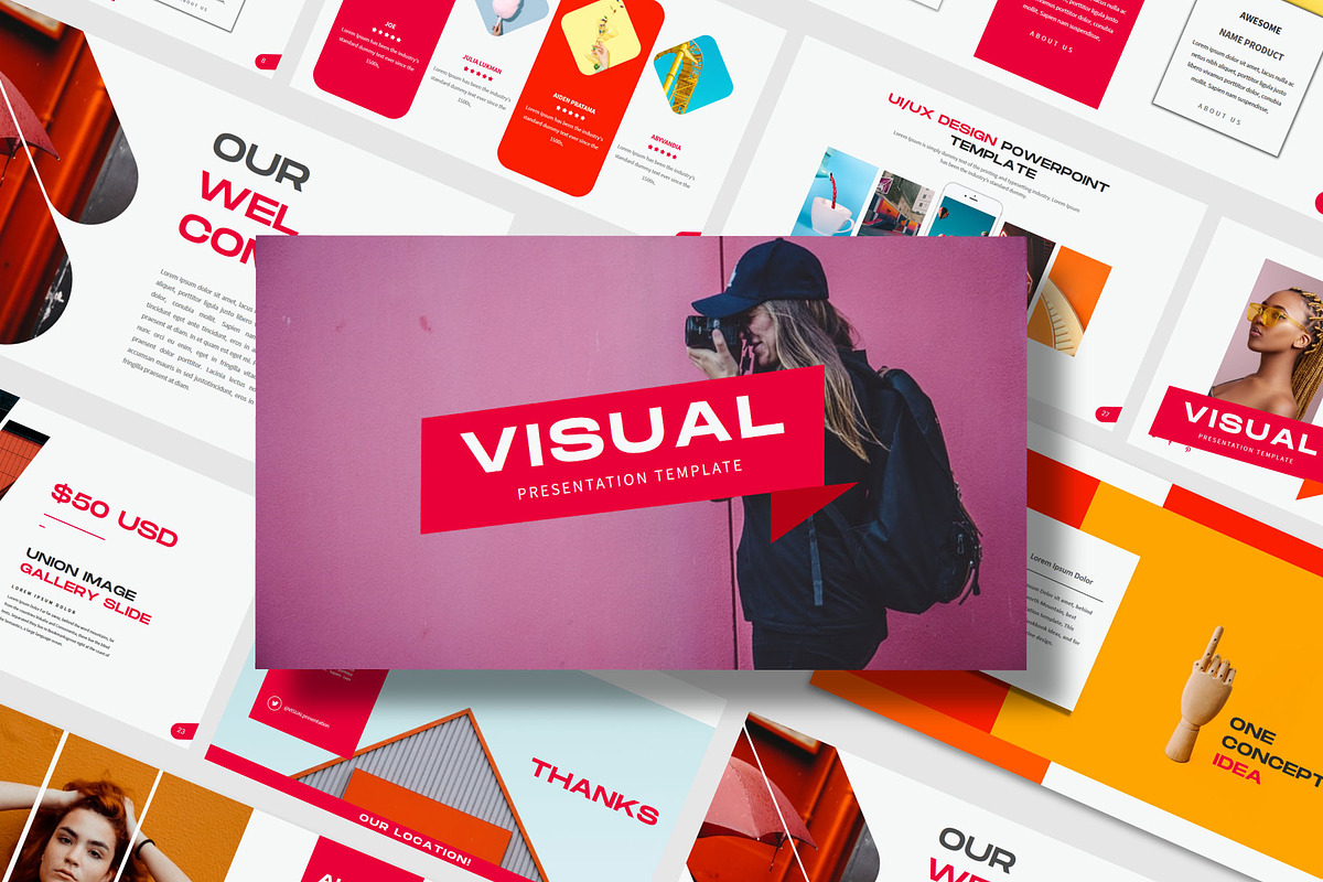VISUAL - Keynote Template in Keynote Templates - product preview 8