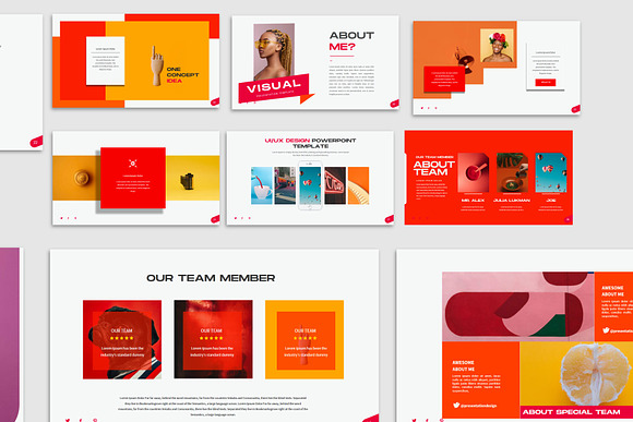 VISUAL - Keynote Template in Keynote Templates - product preview 5