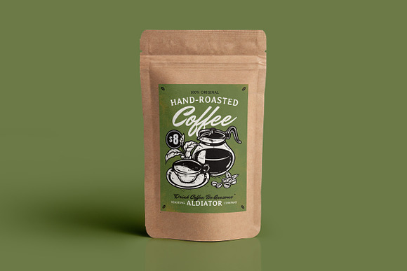 Coffee Roasting Flyer Label in Flyer Templates - product preview 2