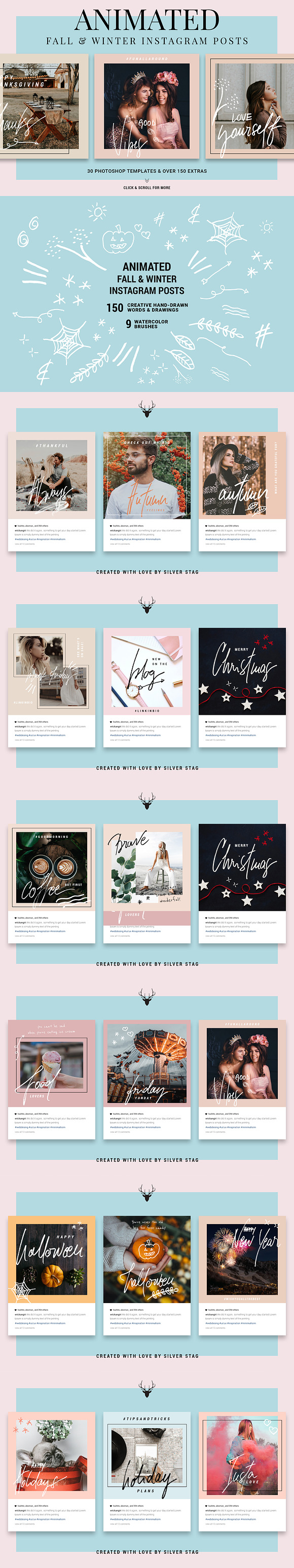 Ultimate Instagram Bundle + Updates in Instagram Templates - product preview 8