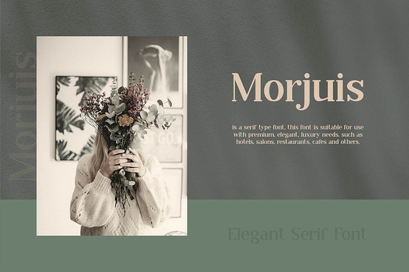 MORJUIS - Serif Font Typeface in Serif Fonts - product preview 5