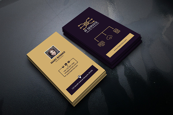 10 Business Card Bundle Vol.4 in Invitation Templates - product preview 3