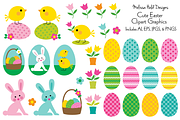 Cute Easter Clipart Graphics