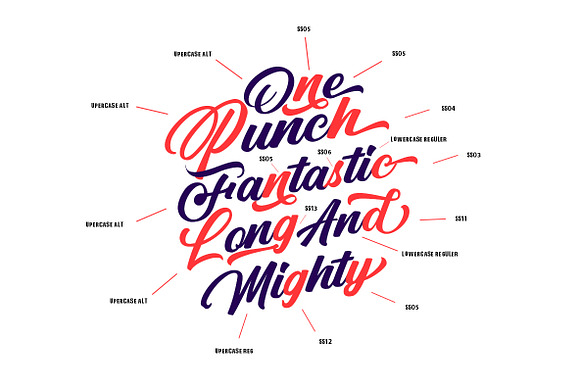 Punch Limit - Font Duo in Script Fonts - product preview 3