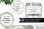 Marble Label Template ID80