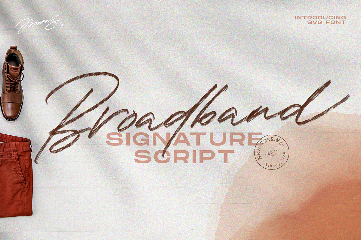 The Broadband - Signature Script in Script Fonts - product preview 8