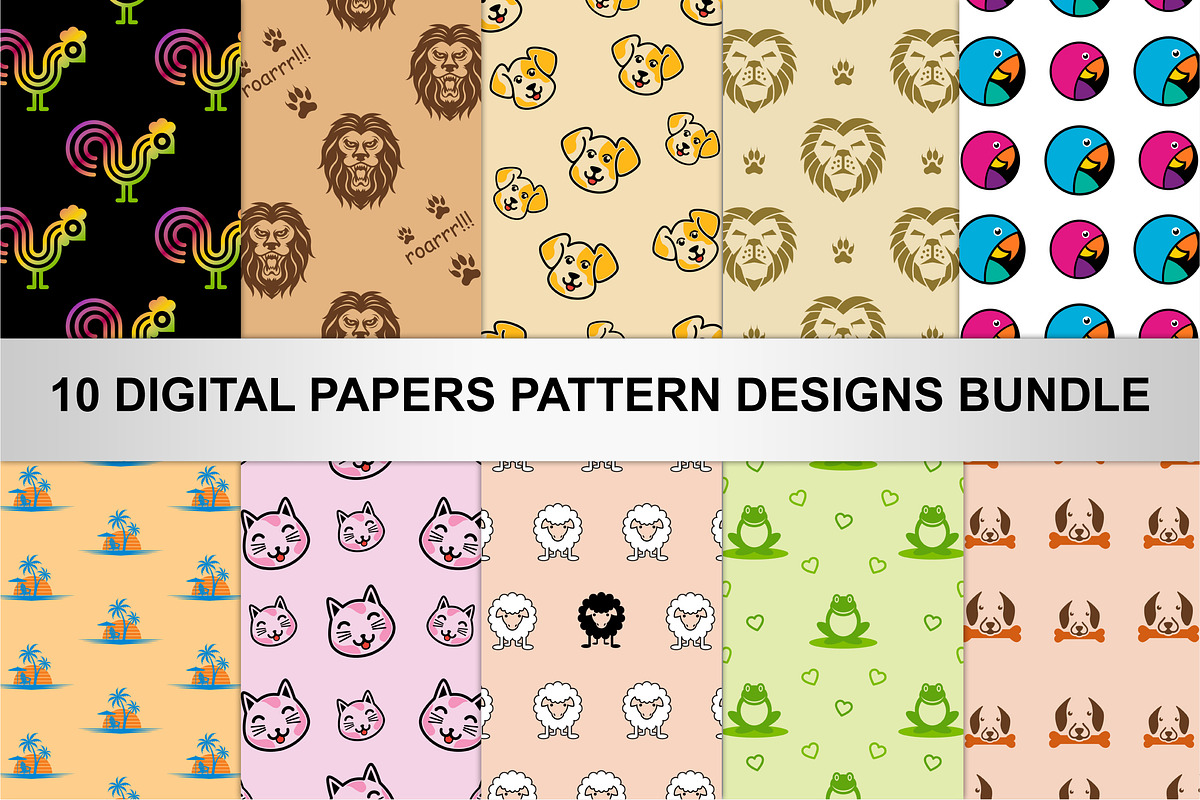 DIGITAL PAPERS PATTERN DESIGNS BUND in Patterns - product preview 8
