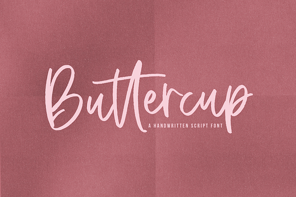 Buttercup | Handwritten Script Font in Script Fonts - product preview 14