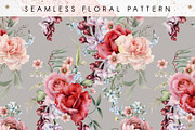 Seamtess floral pattern (PNG)