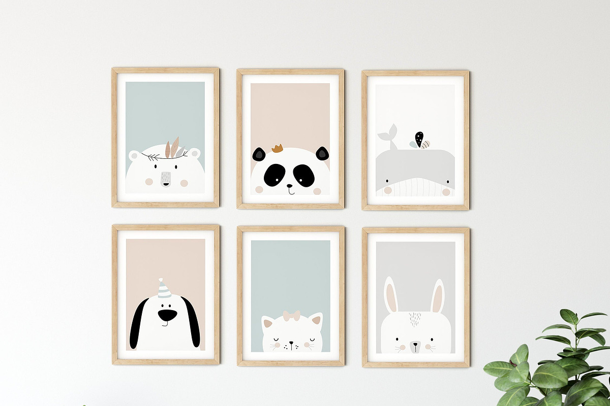Nursery wall art in Illustrations - product preview 8