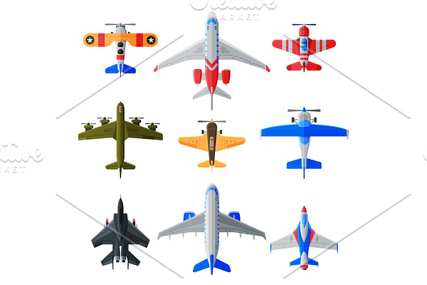 Flying Aircrafts Collection