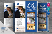 Events and Wedding Rentals Flyer