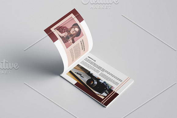 Photographer Portfolio  V1005 in Brochure Templates - product preview 1