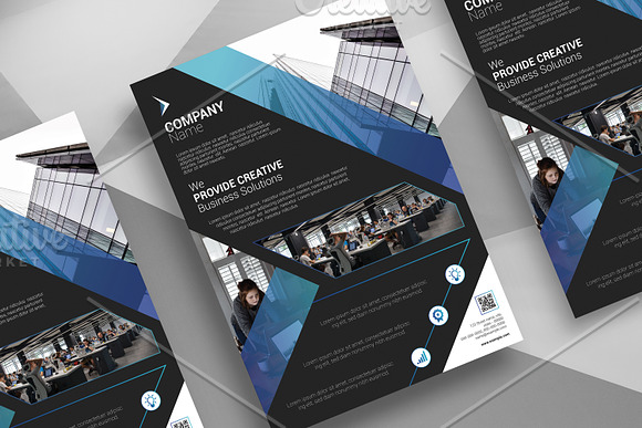 Business Flyer V1163 in Flyer Templates - product preview 1