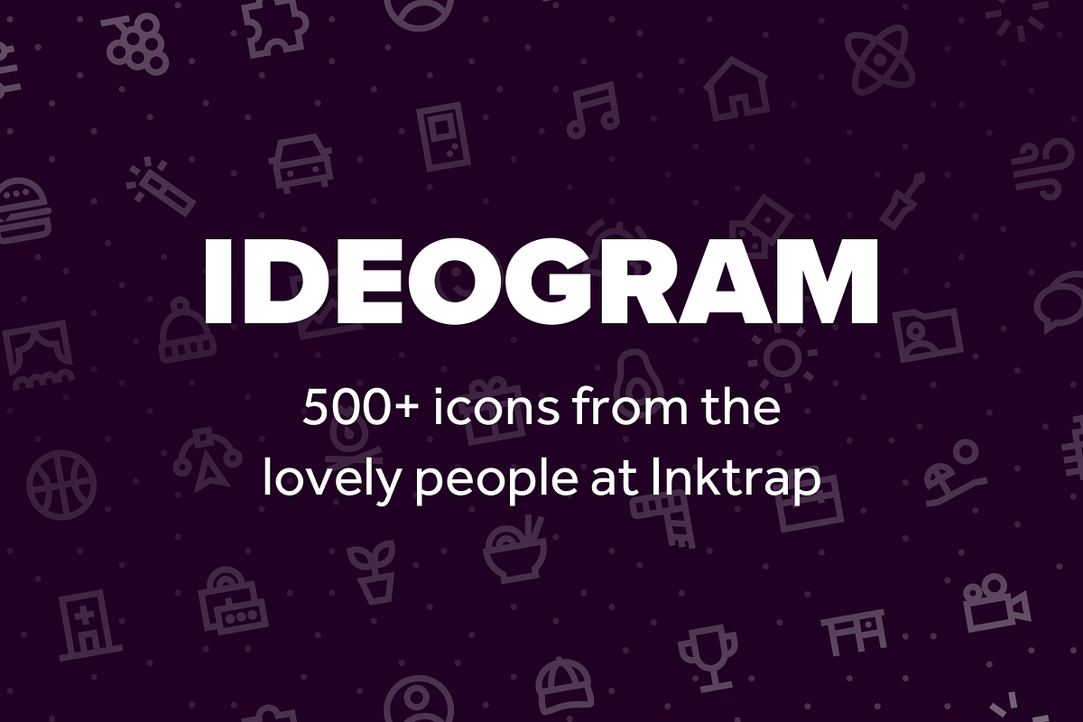 Ideogram: Icon Set by Inktrap in Icons - product preview 8