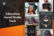 Education Social Media Pack