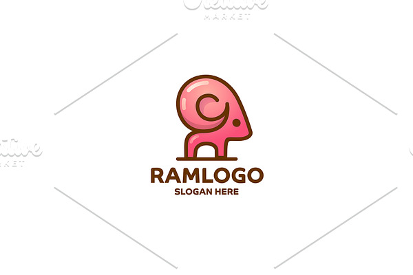 Ram Sheep Logo