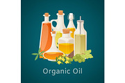 Organic oil from vegetables, berries