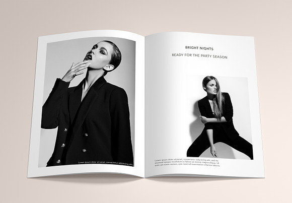 Lookbook Magazine Brochure Template in Magazine Templates - product preview 4