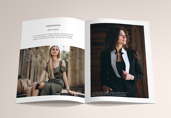 Lookbook Magazine Brochure Template in Magazine Templates - product preview 5