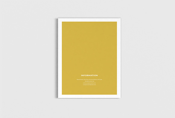 Yellow Annual Report 2020 in Brochure Templates - product preview 2