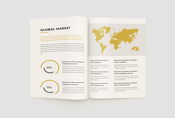 Yellow Annual Report 2020 in Brochure Templates - product preview 9
