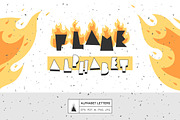 Alphabet of the flame