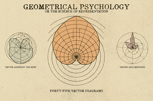 Geometrical psychology diagrams in Objects - product preview 3