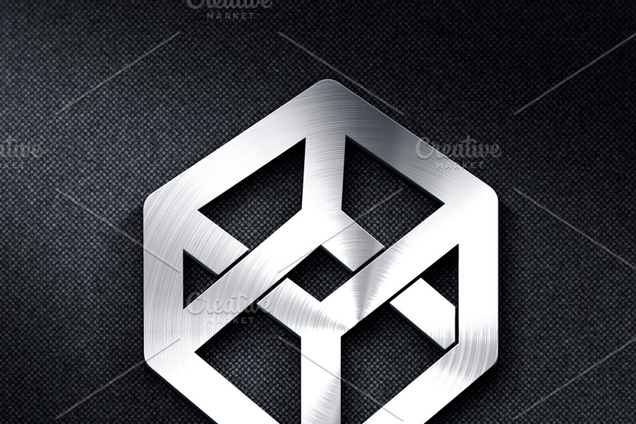 Cube Logo Template in Logo Templates - product preview 8