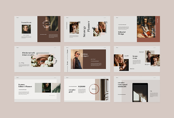 Kvanc - Powerpoint Brand Guideline in PowerPoint Templates - product preview 12