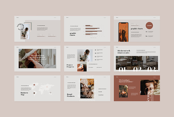 Kvanc - Powerpoint Brand Guideline in PowerPoint Templates - product preview 13