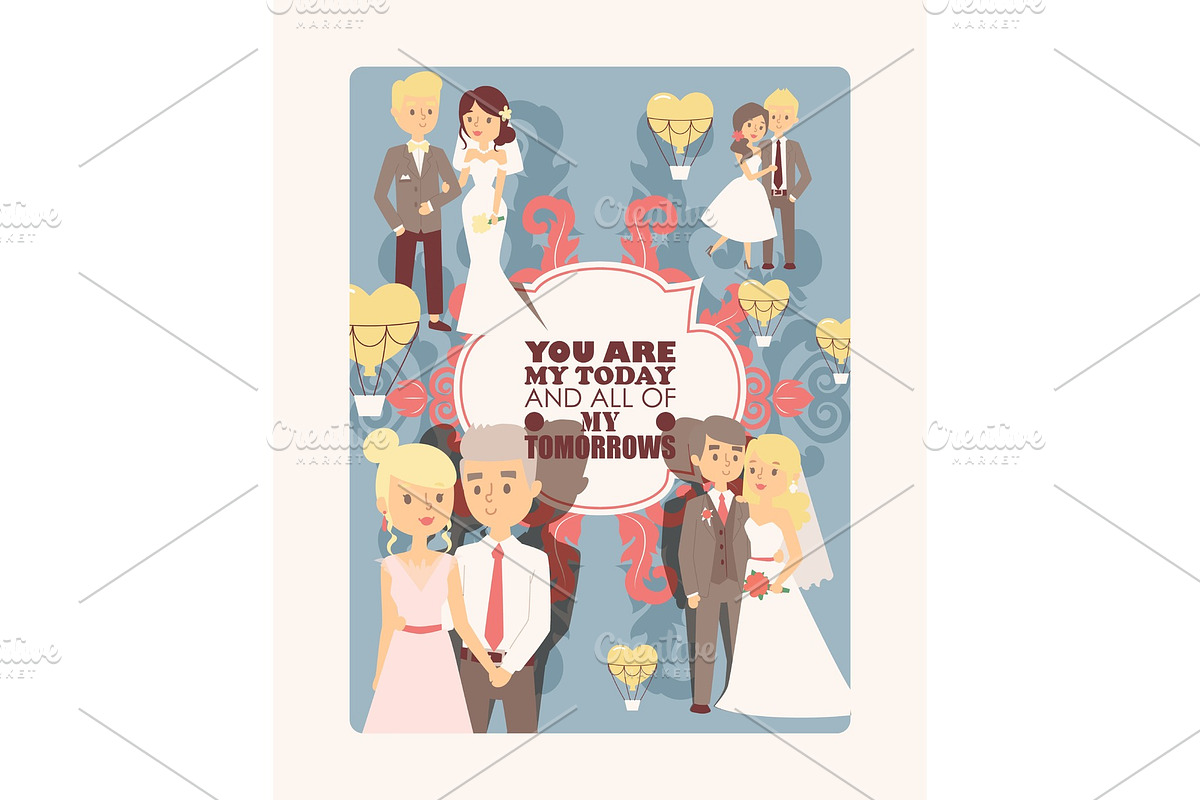 Wedding greeting card template in Textures - product preview 8