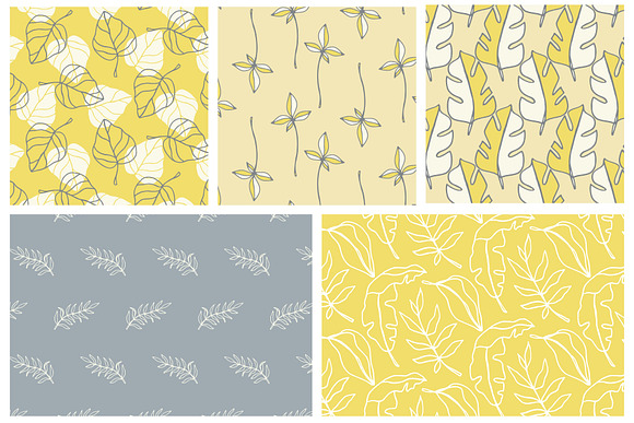 96 Tropical Floral Seamless Patterns in Patterns - product preview 12