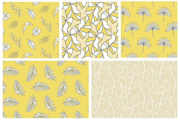 96 Tropical Floral Seamless Patterns in Patterns - product preview 13