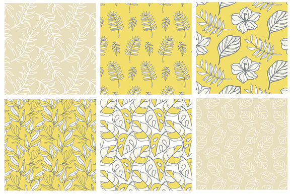 96 Tropical Floral Seamless Patterns in Patterns - product preview 14