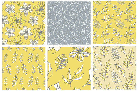 96 Tropical Floral Seamless Patterns in Patterns - product preview 15