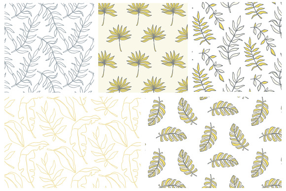 96 Tropical Floral Seamless Patterns in Patterns - product preview 16
