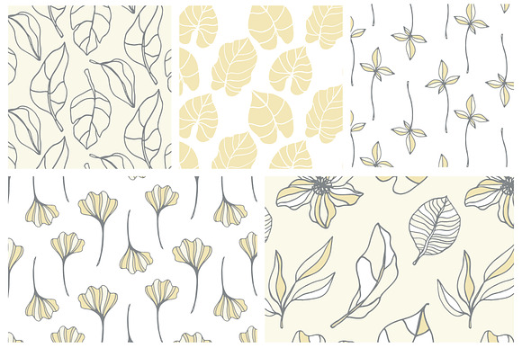96 Tropical Floral Seamless Patterns in Patterns - product preview 17