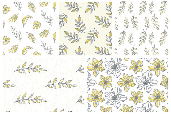 96 Tropical Floral Seamless Patterns in Patterns - product preview 18