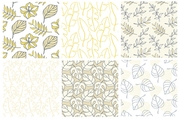 96 Tropical Floral Seamless Patterns in Patterns - product preview 20